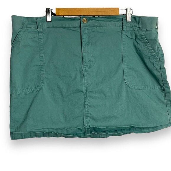 Lee Mid Rise Skort Womens 22 Regular Fit Pockets Y2K Short Skirt Casual Athletic - Picture 3 of 12